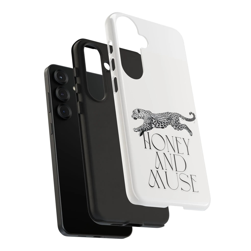 Phone Case — 'Honey and Muse' Leopard Graphic Protective Case Printify