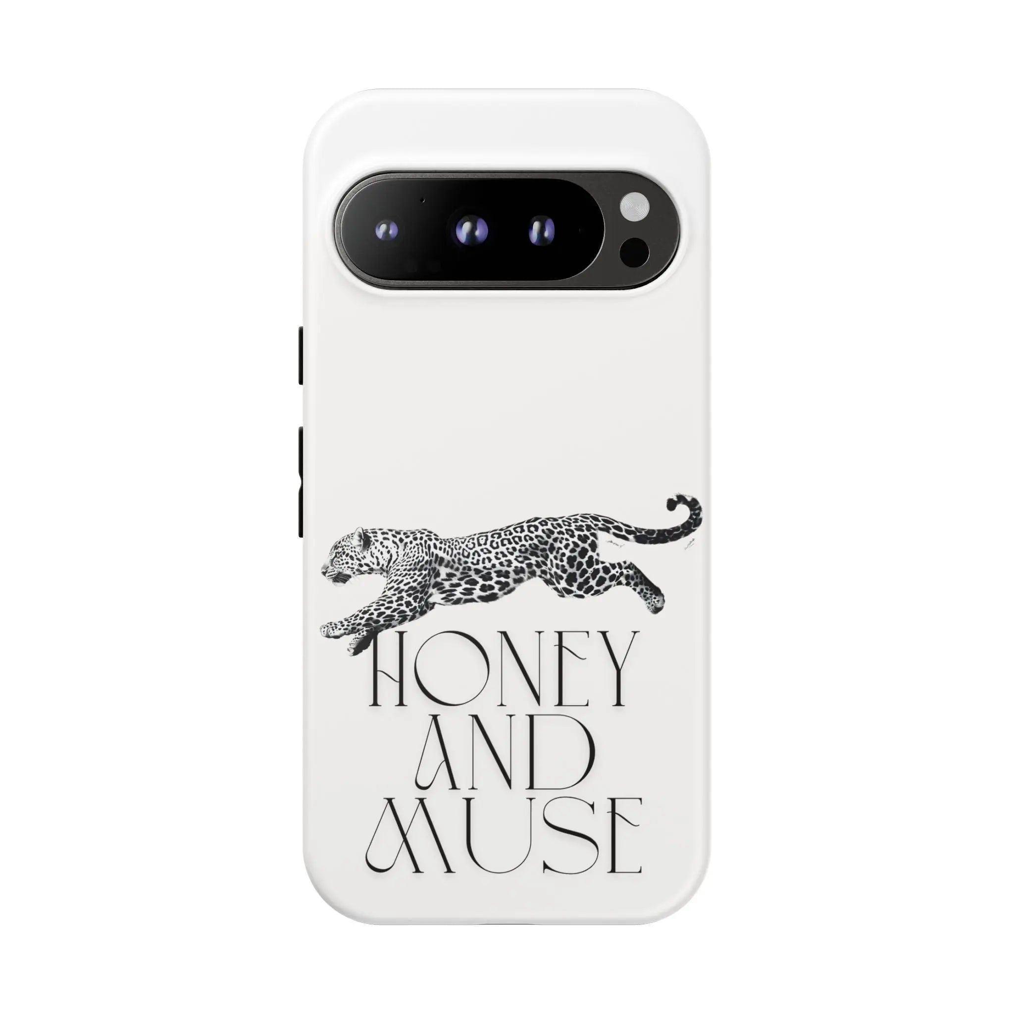 Phone Case — 'Honey and Muse' Leopard Graphic Protective Case Printify