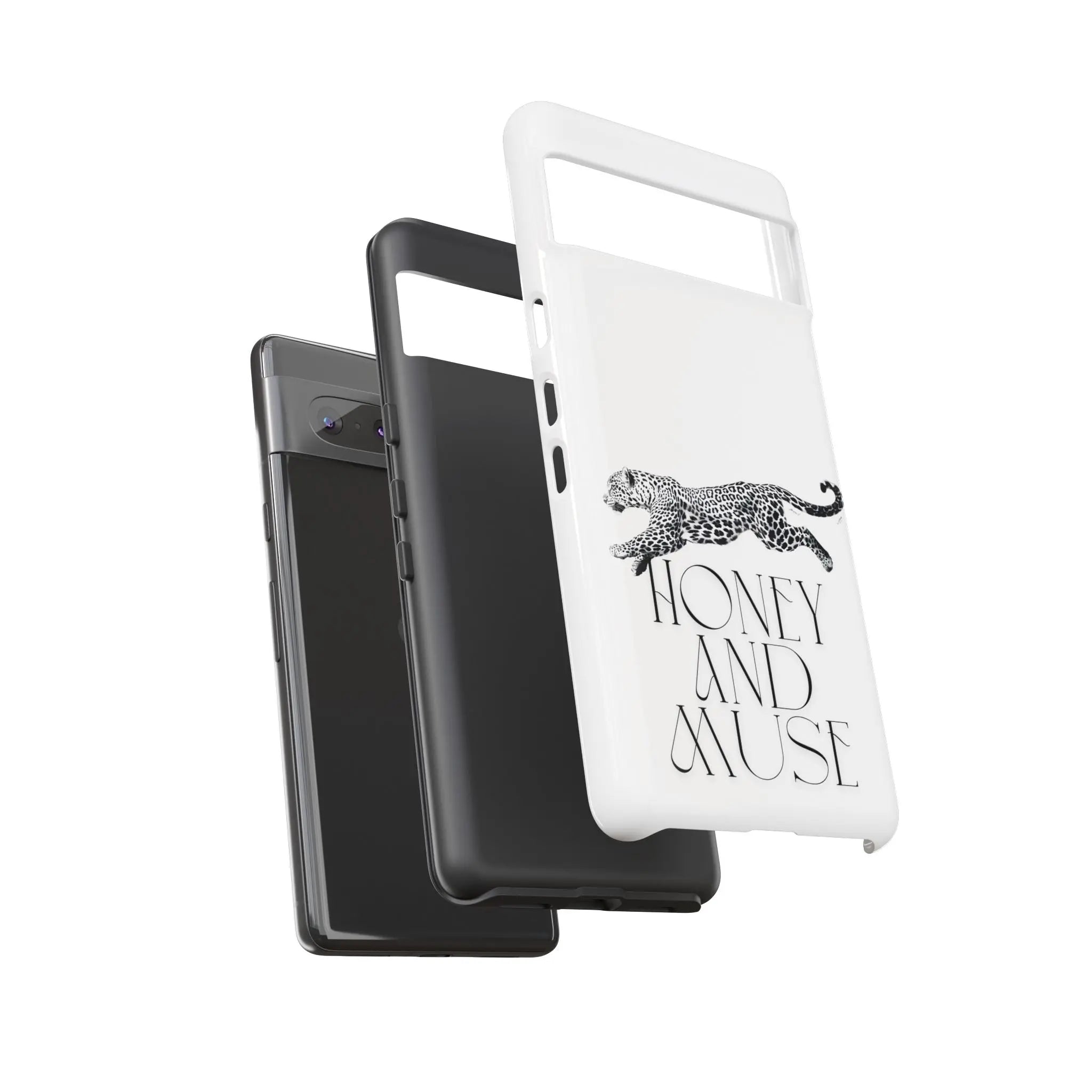 Phone Case — 'Honey and Muse' Leopard Graphic Protective Case Printify