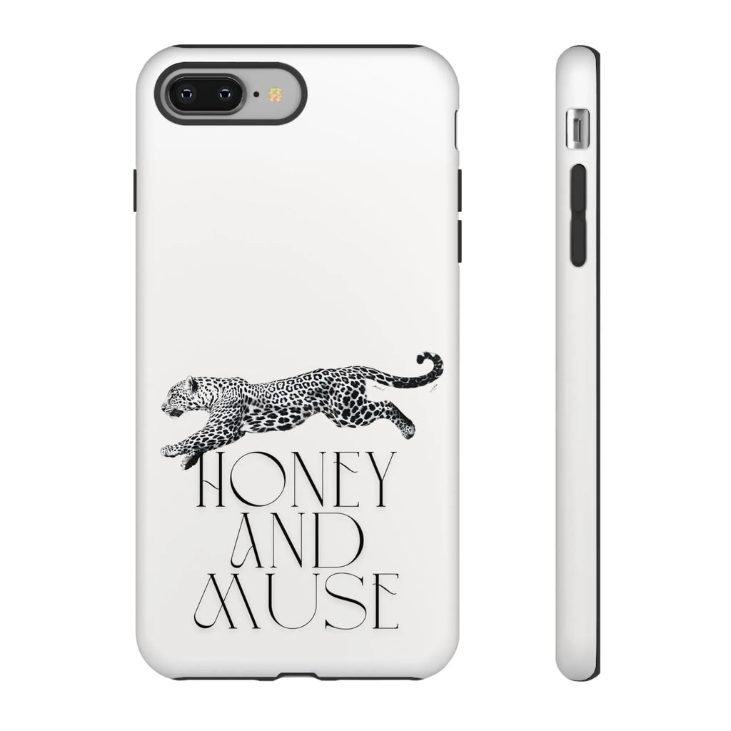 Phone Case — 'Honey and Muse' Leopard Graphic Protective Case Printify