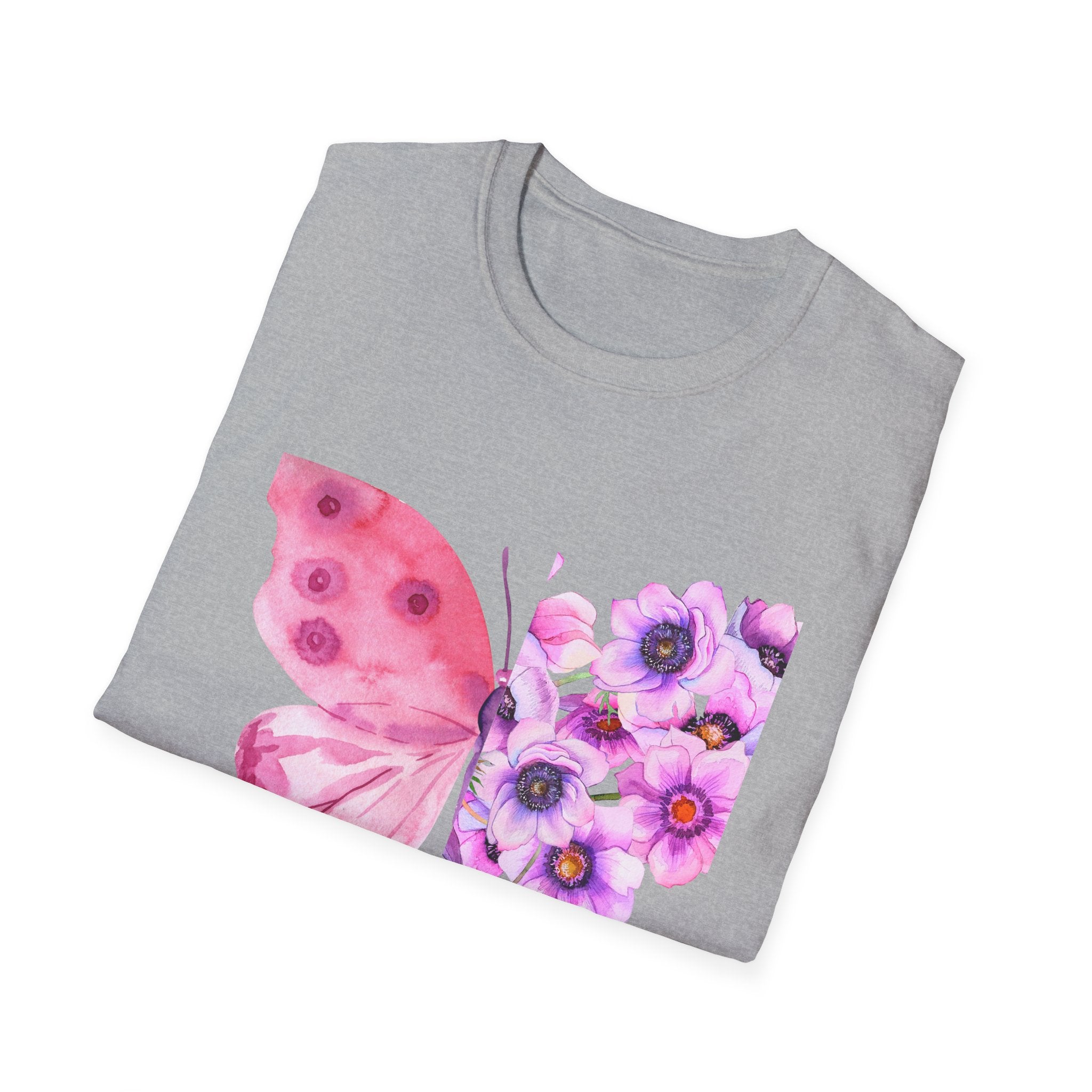 Butterfly Floral Tee — "Brighter Days Ahead"
