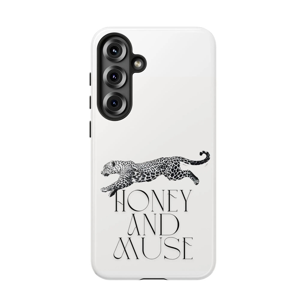 Phone Case — 'Honey and Muse' Leopard Graphic Protective Case Printify