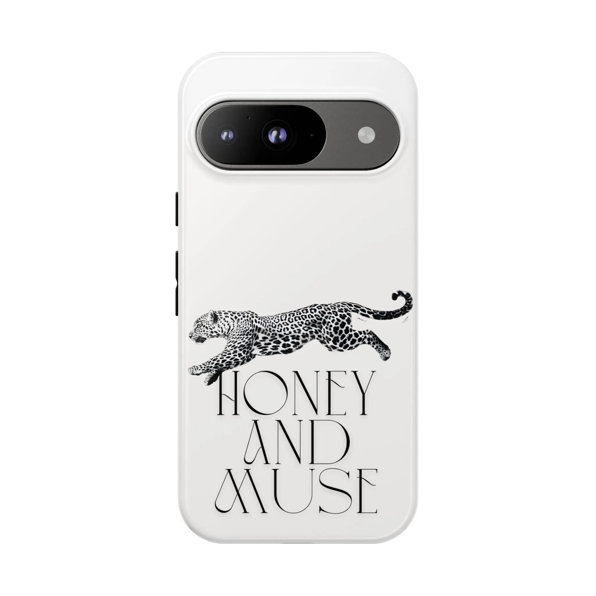 Phone Case — 'Honey and Muse' Leopard Graphic Protective Case Printify