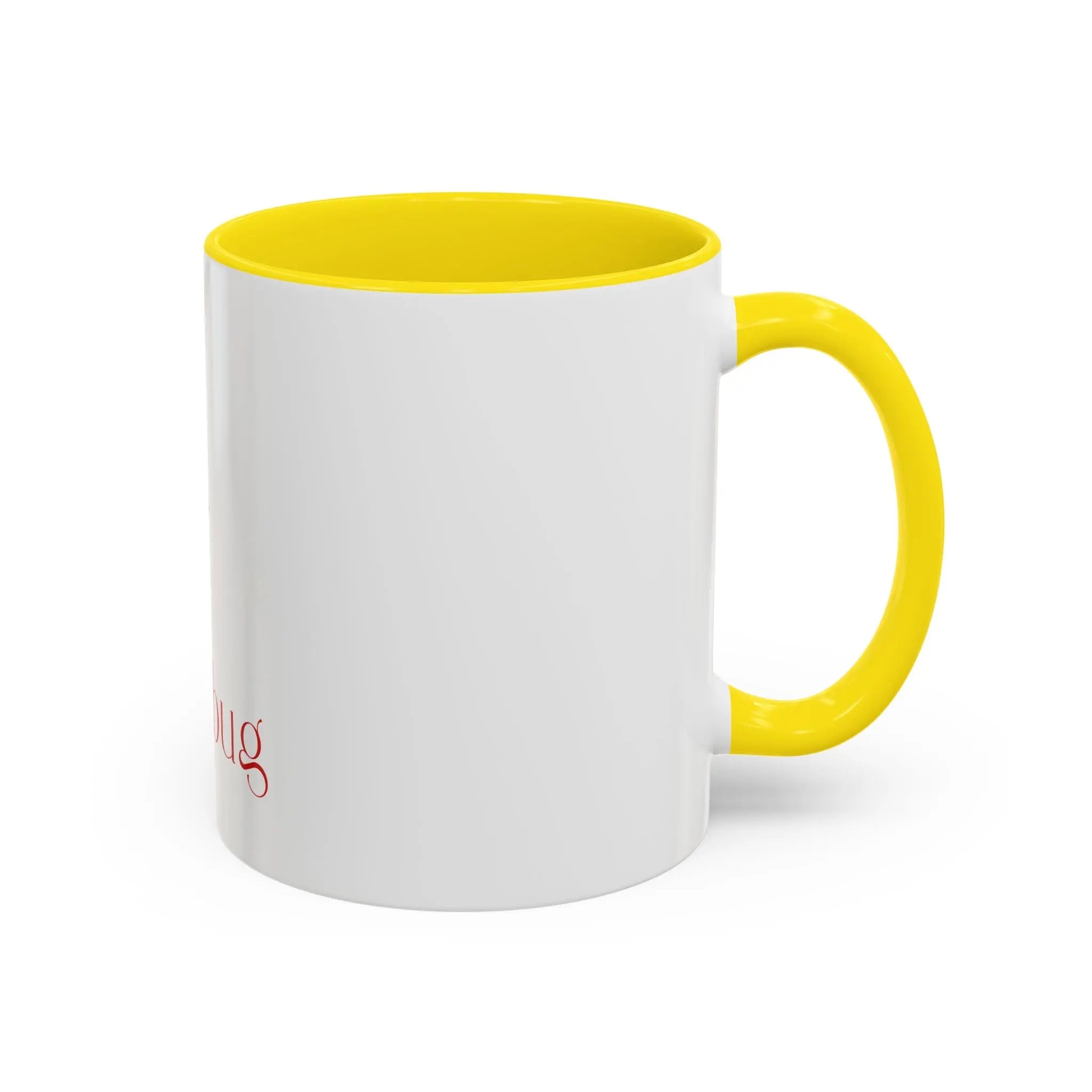 Love Bug Accent Coffee Mug — Cute Ladybug Valentine Tea Cup (11/15oz) Printify