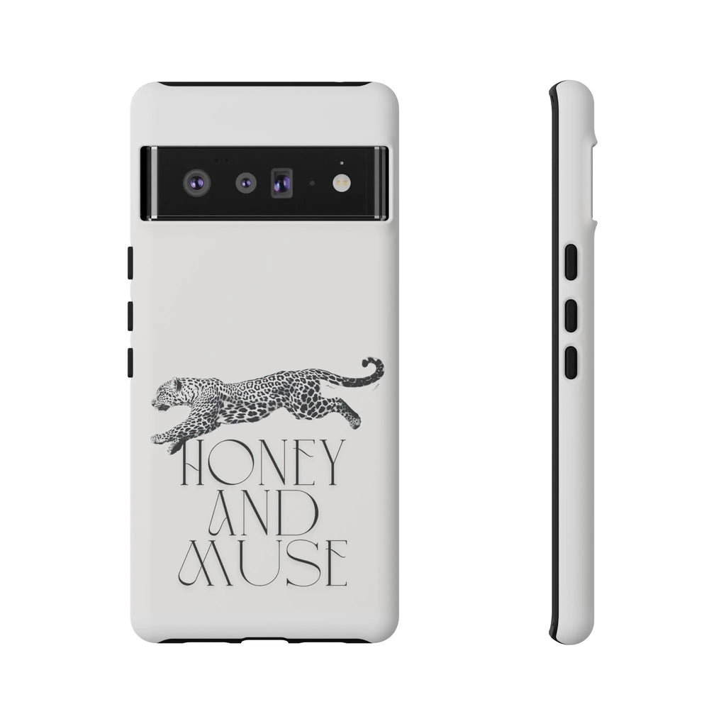 Phone Case — 'Honey and Muse' Leopard Graphic Protective Case Printify