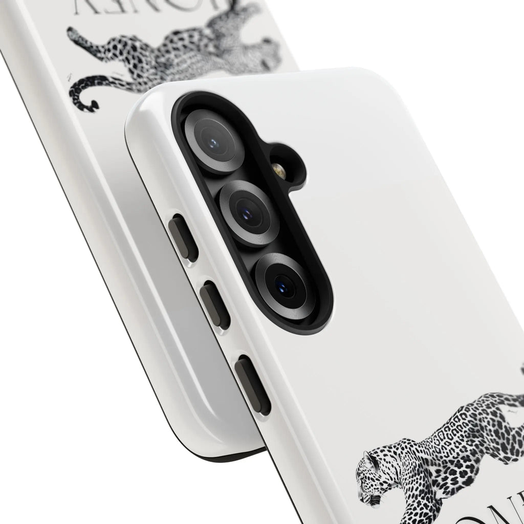 Phone Case — 'Honey and Muse' Leopard Graphic Protective Case Printify