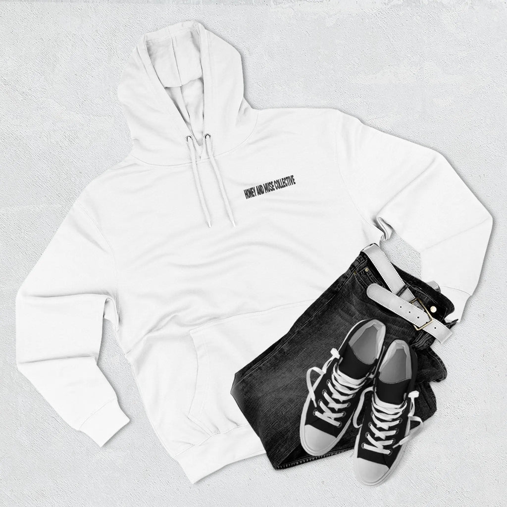 Hoodie — Pink Leopard 'Honey and Muse Collective' Graphic Hoodie Printify