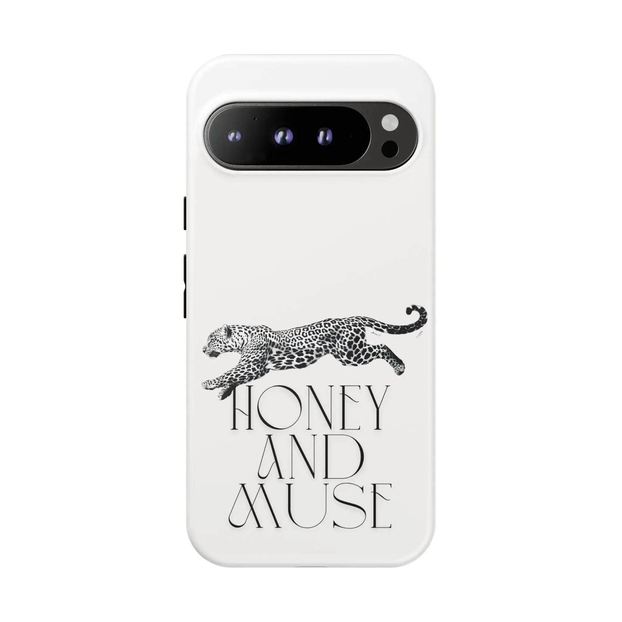 Phone Case — 'Honey and Muse' Leopard Graphic Protective Case Printify