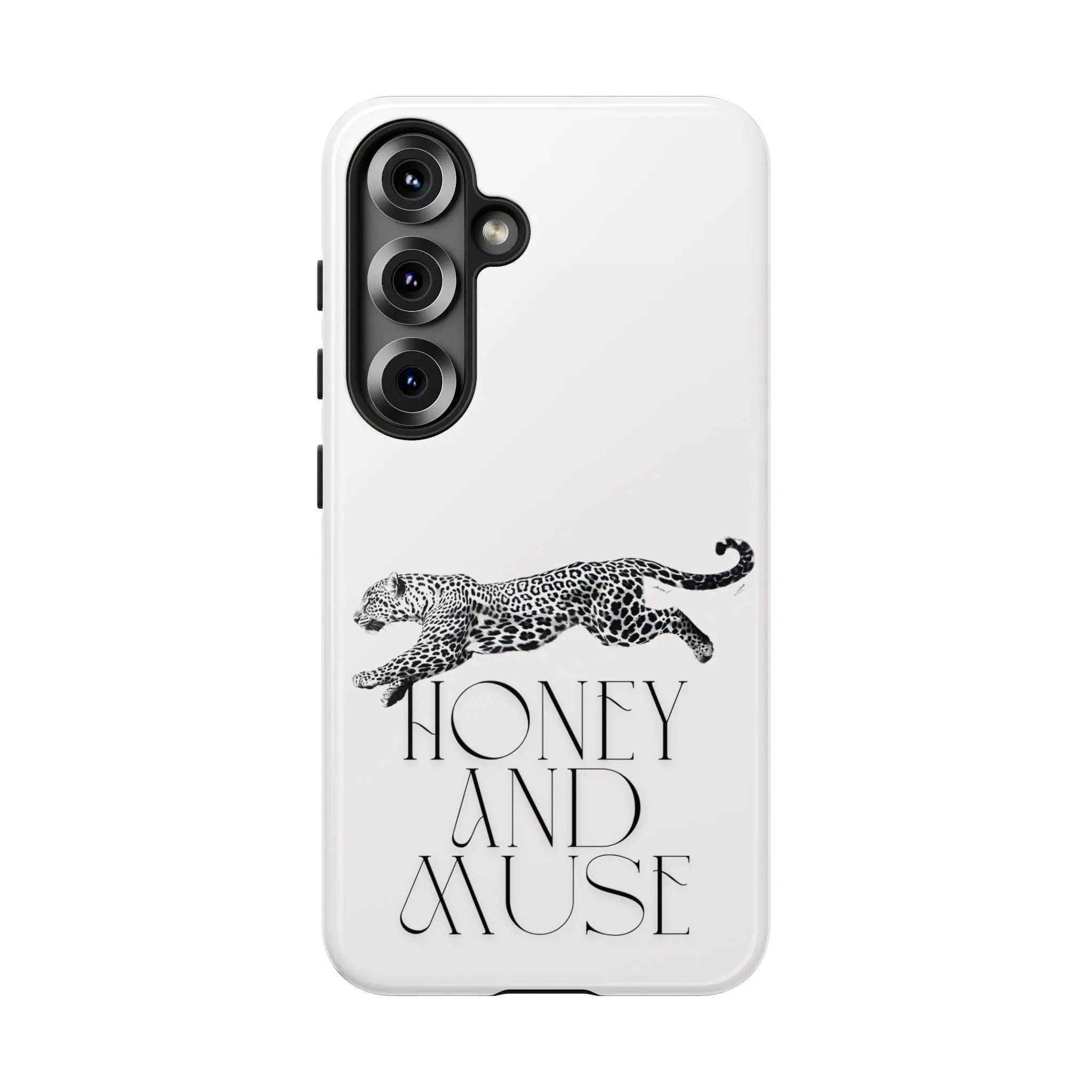 Phone Case — 'Honey and Muse' Leopard Graphic Protective Case Printify
