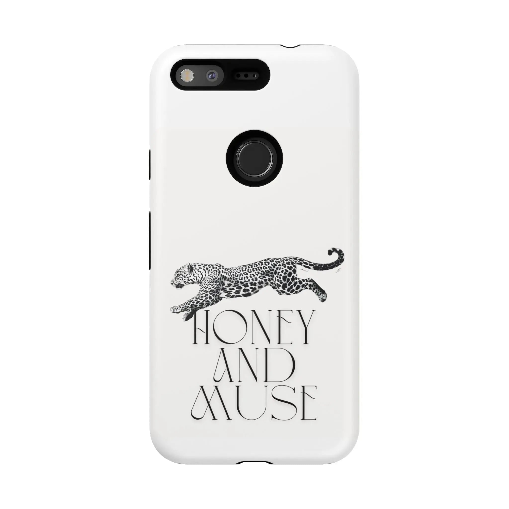 Phone Case — 'Honey and Muse' Leopard Graphic Protective Case Printify