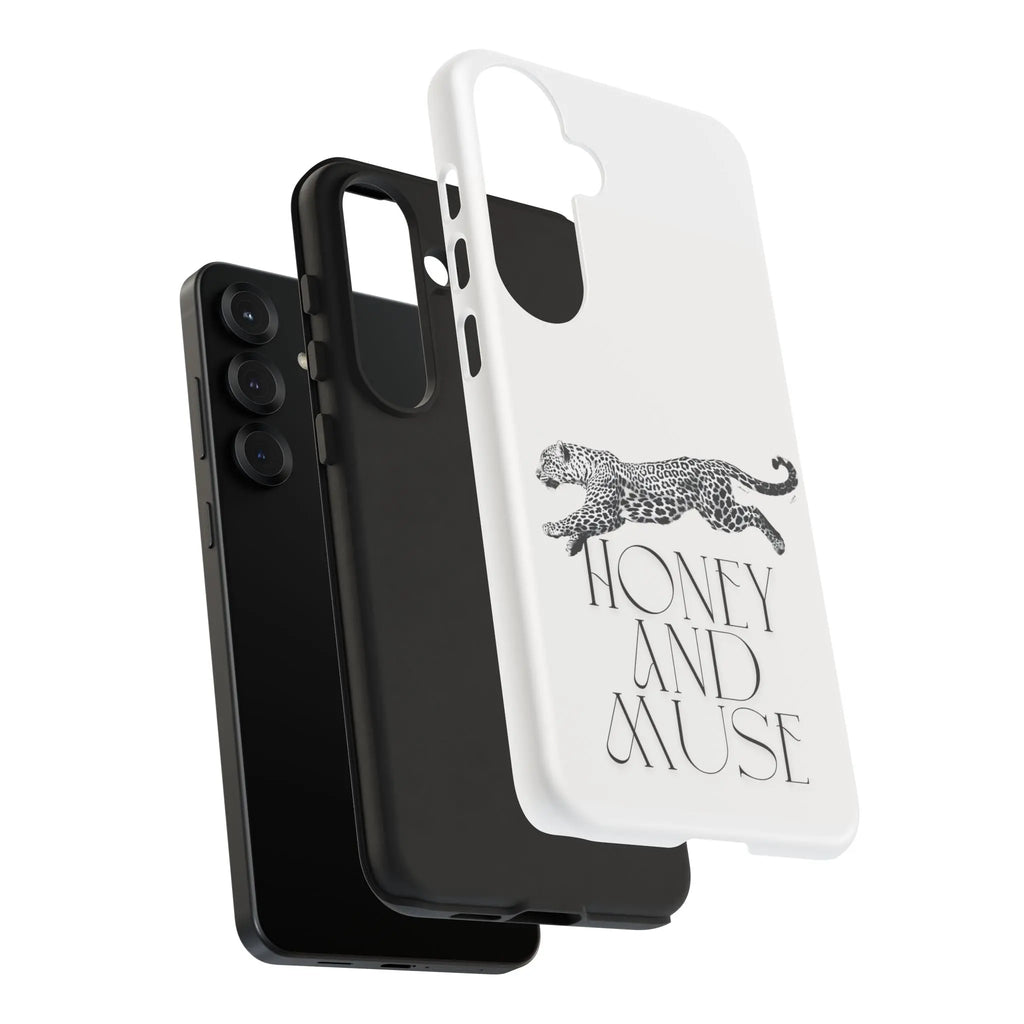 Phone Case — 'Honey and Muse' Leopard Graphic Protective Case Printify