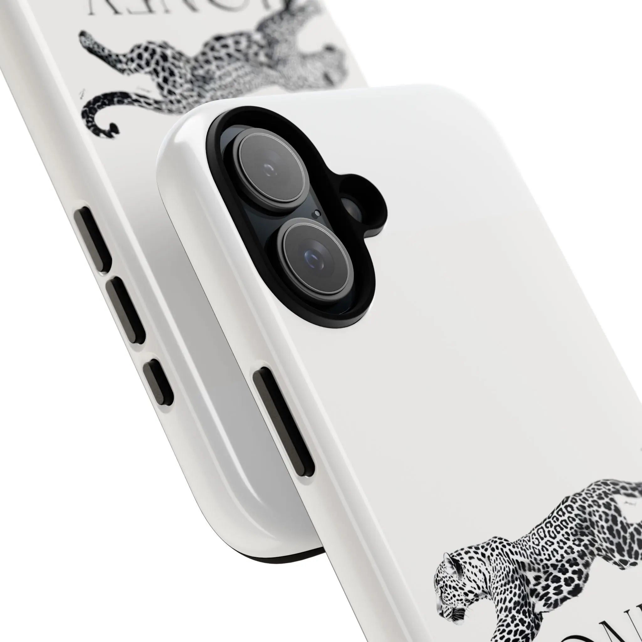 Phone Case — 'Honey and Muse' Leopard Graphic Protective Case Printify