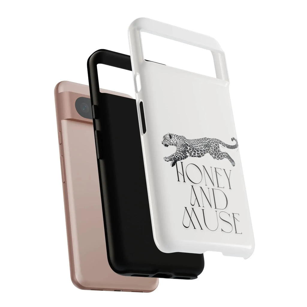 Phone Case — 'Honey and Muse' Leopard Graphic Protective Case Printify
