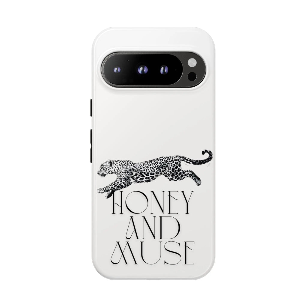 Phone Case — 'Honey and Muse' Leopard Graphic Protective Case Printify