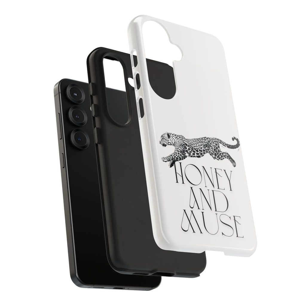 Phone Case — 'Honey and Muse' Leopard Graphic Protective Case Printify
