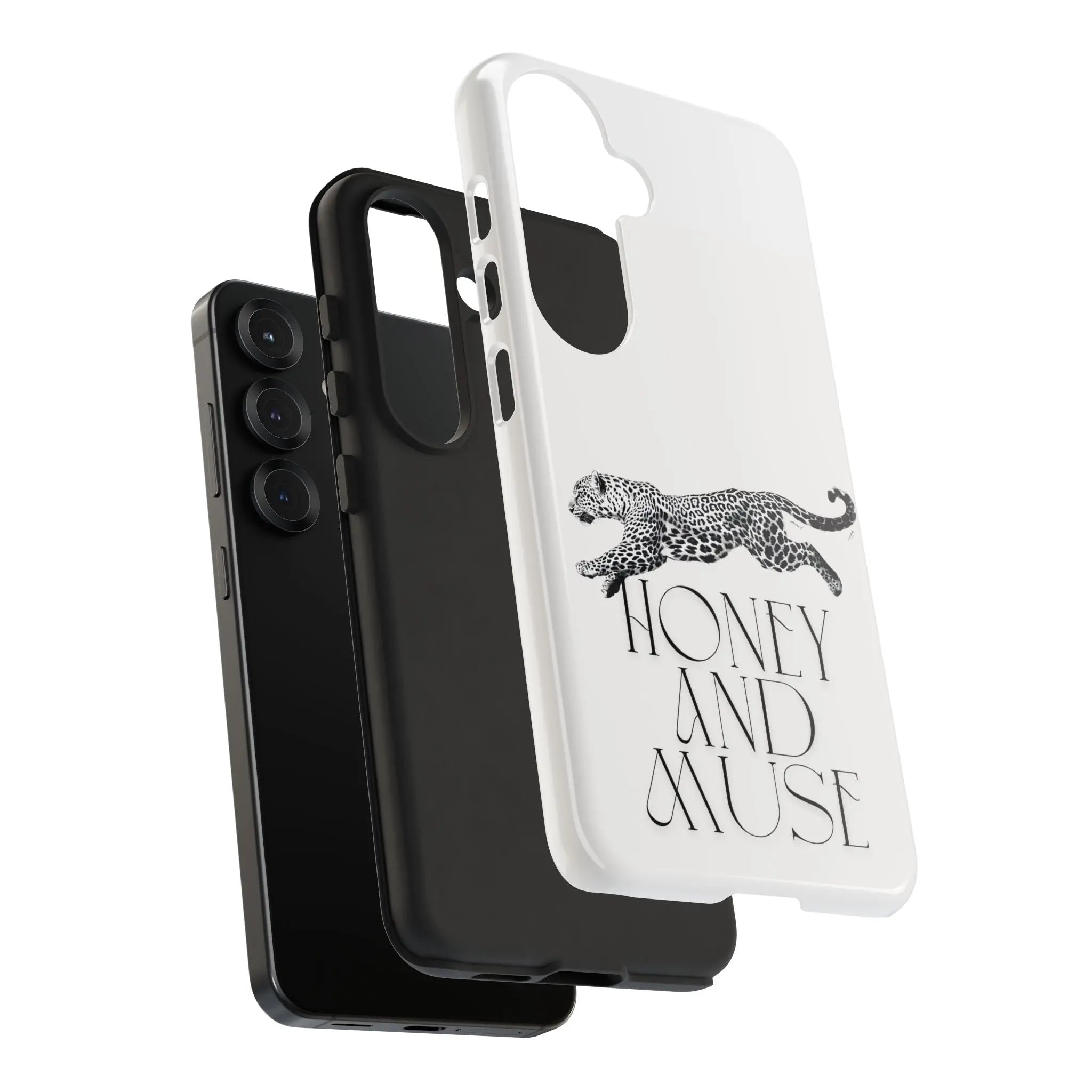 Phone Case — 'Honey and Muse' Leopard Graphic Protective Case Printify