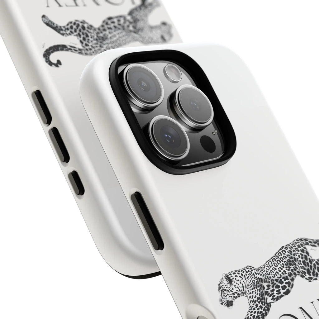 Phone Case — 'Honey and Muse' Leopard Graphic Protective Case Printify