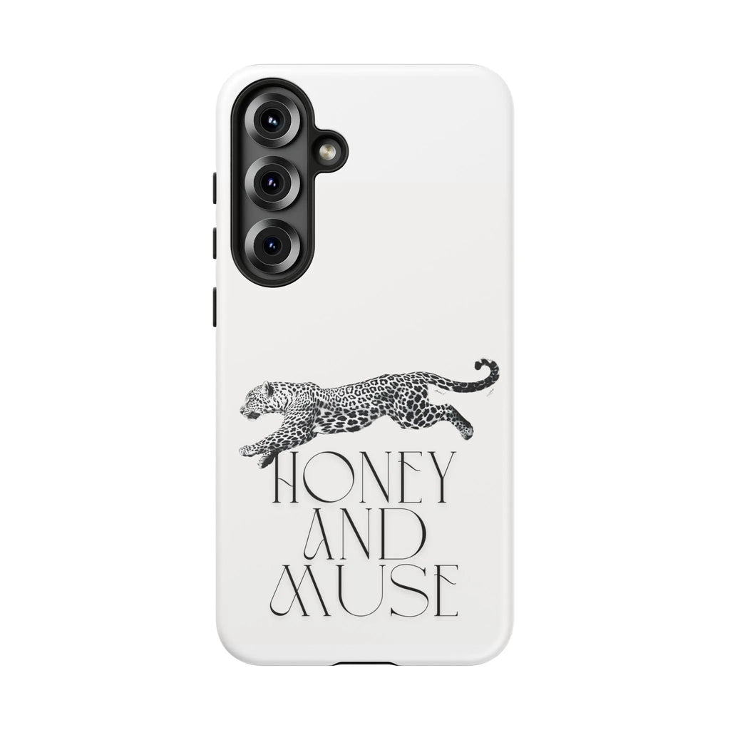 Phone Case — 'Honey and Muse' Leopard Graphic Protective Case Printify