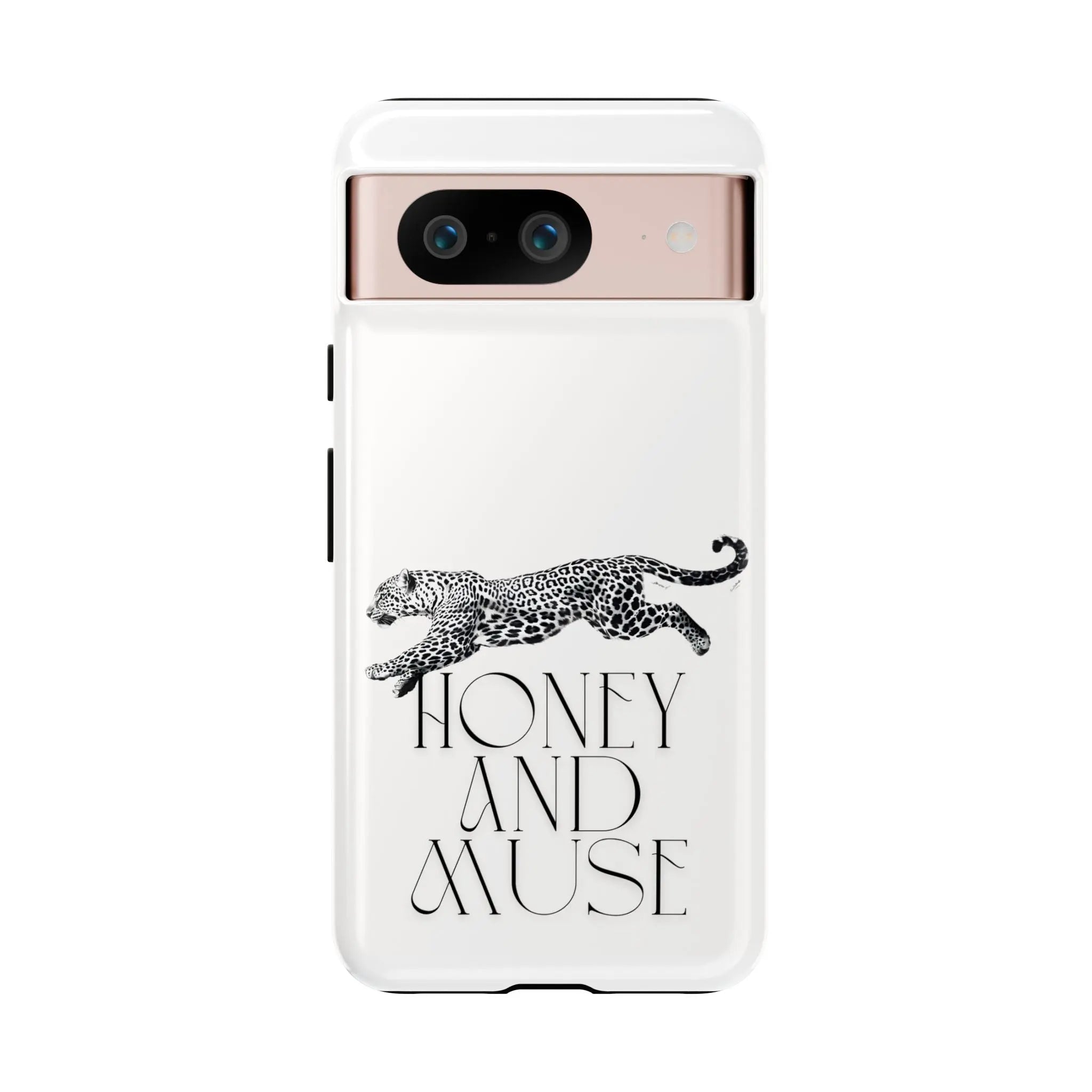 Phone Case — 'Honey and Muse' Leopard Graphic Protective Case Printify