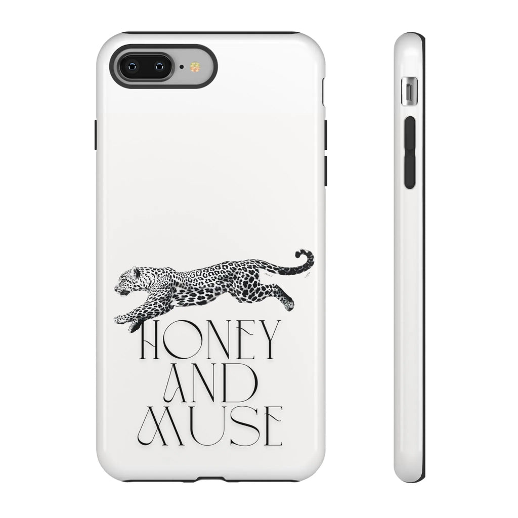 Phone Case — 'Honey and Muse' Leopard Graphic Protective Case Printify