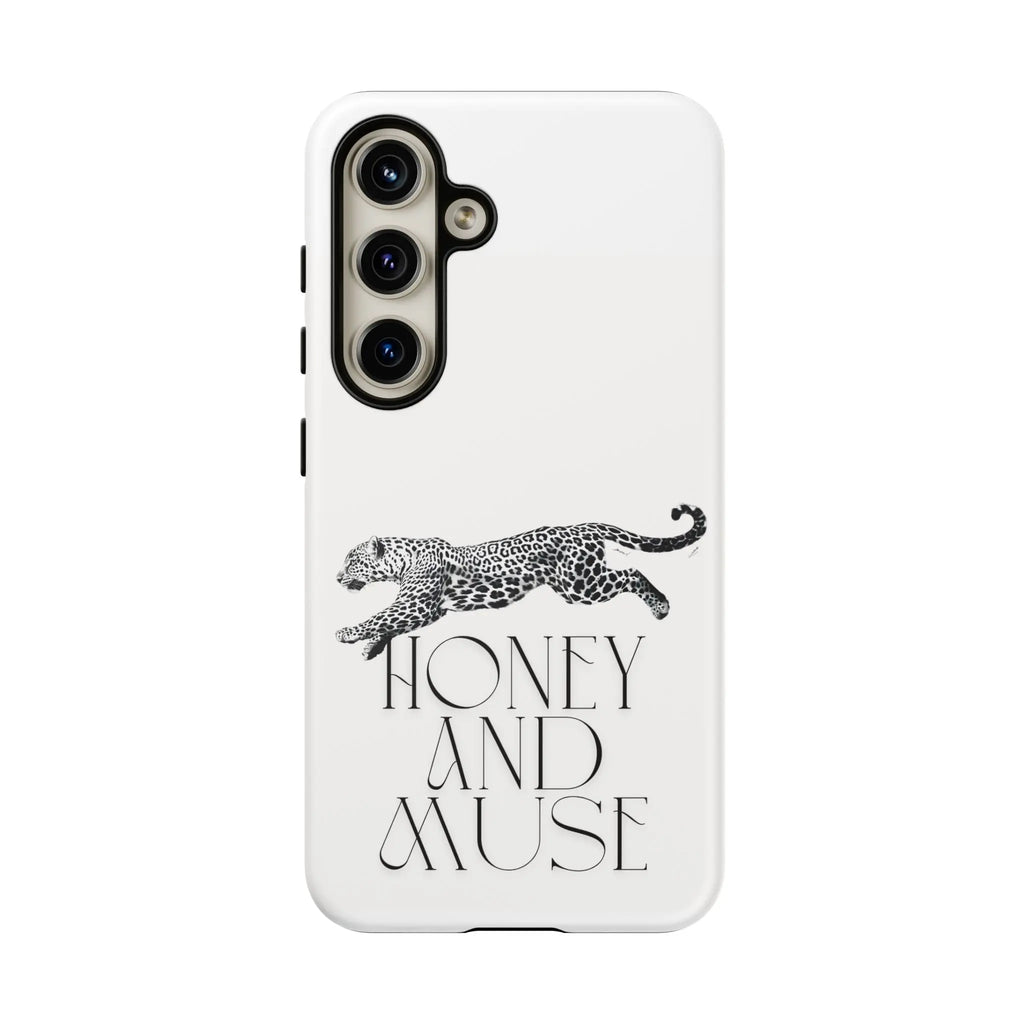 Phone Case — 'Honey and Muse' Leopard Graphic Protective Case Printify