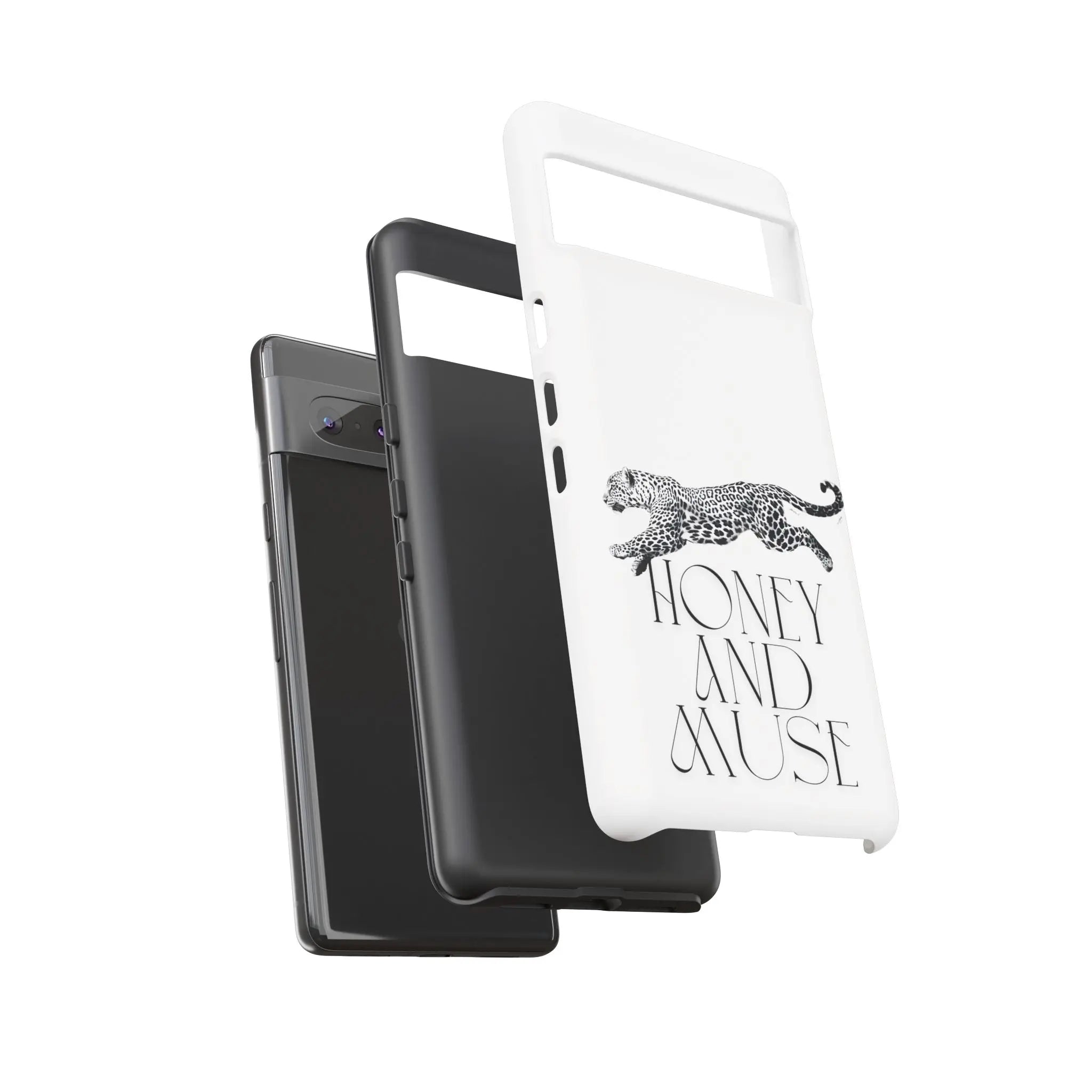 Phone Case — 'Honey and Muse' Leopard Graphic Protective Case Printify