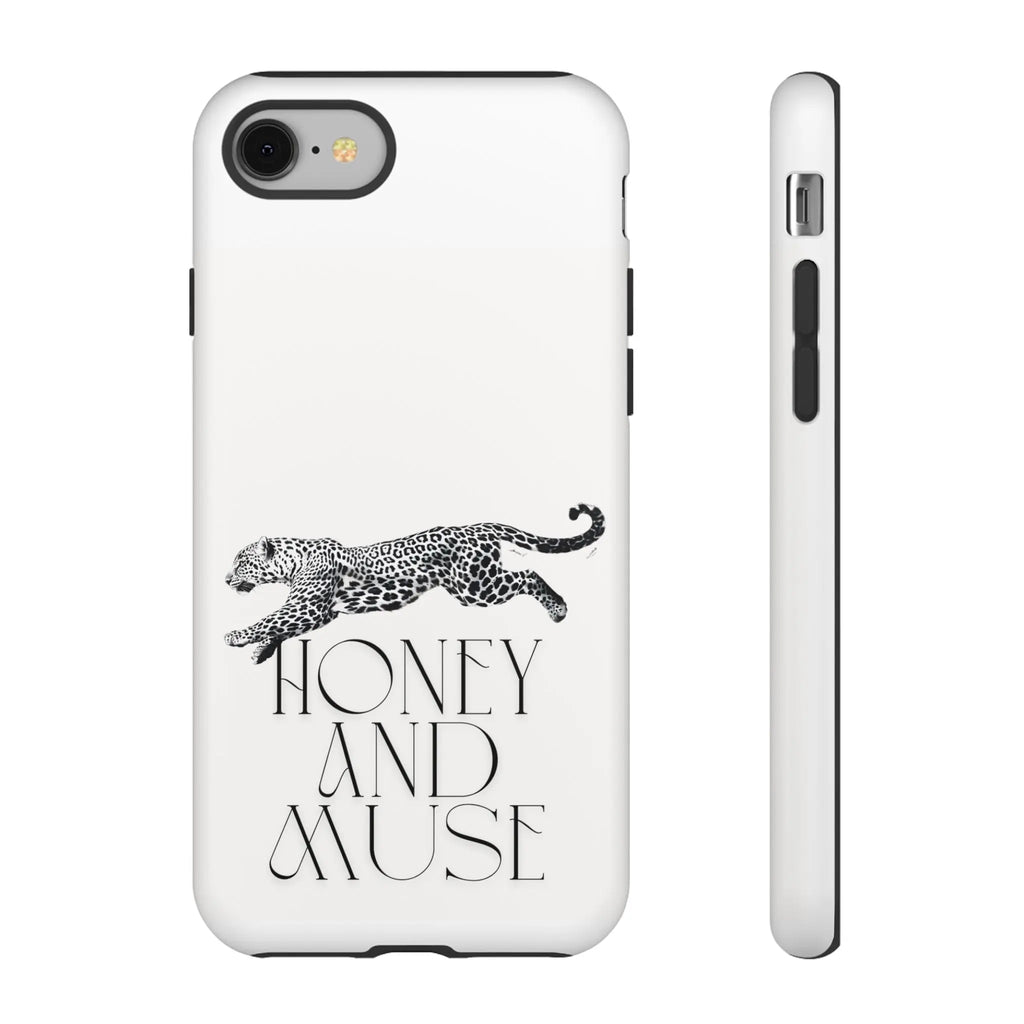 Phone Case — 'Honey and Muse' Leopard Graphic Protective Case Printify