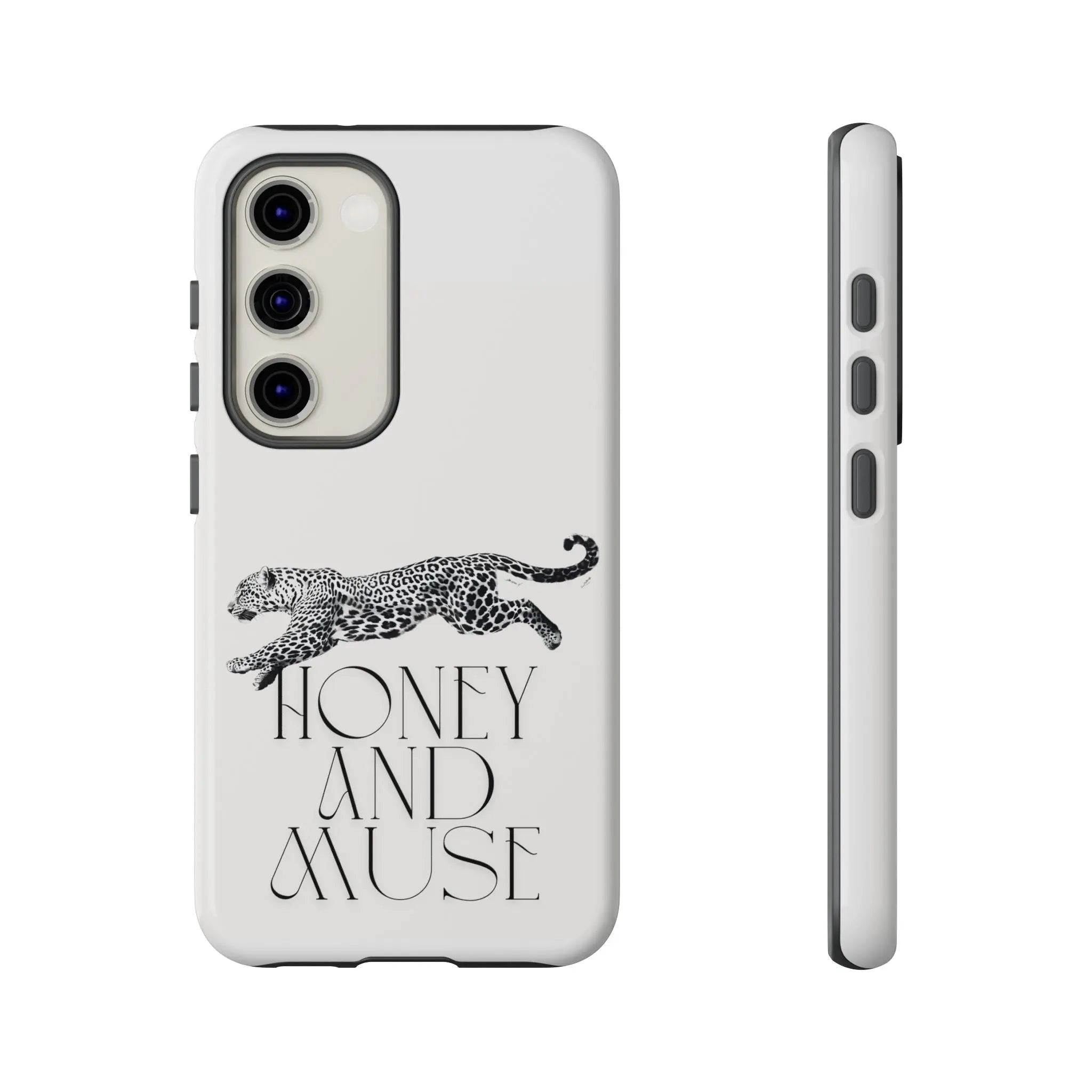 Phone Case — 'Honey and Muse' Leopard Graphic Protective Case Printify