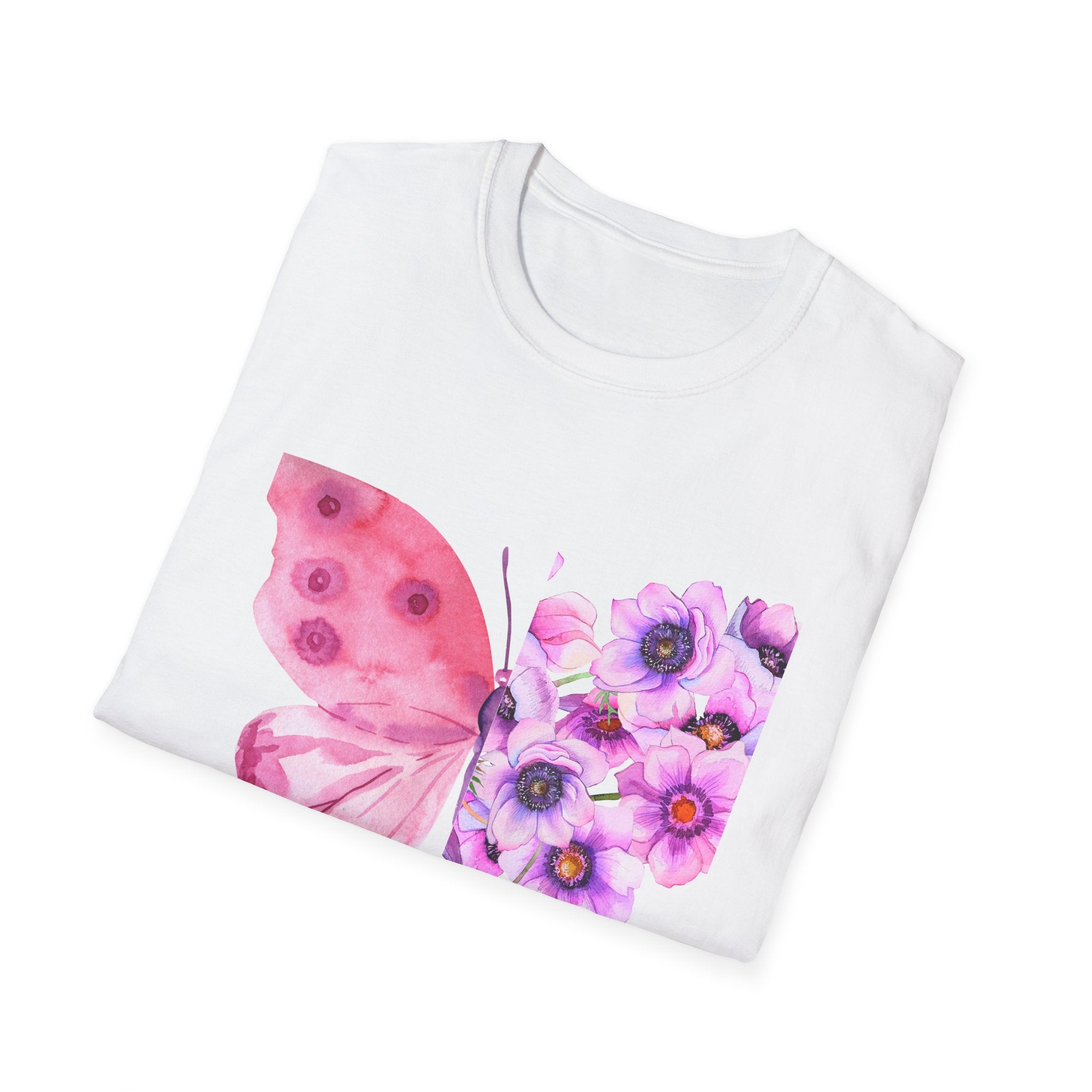 Butterfly Floral Tee — "Brighter Days Ahead"