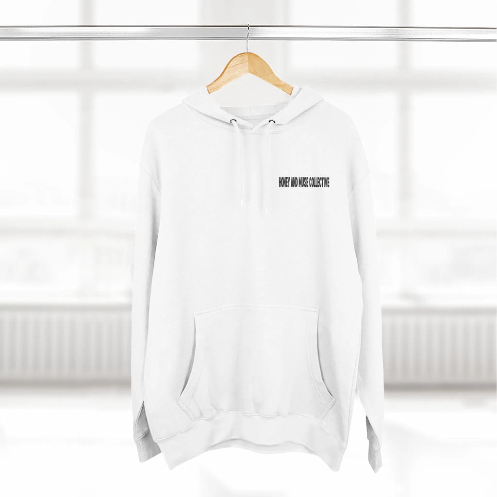 Hoodie — Pink Leopard 'Honey and Muse Collective' Graphic Hoodie Printify