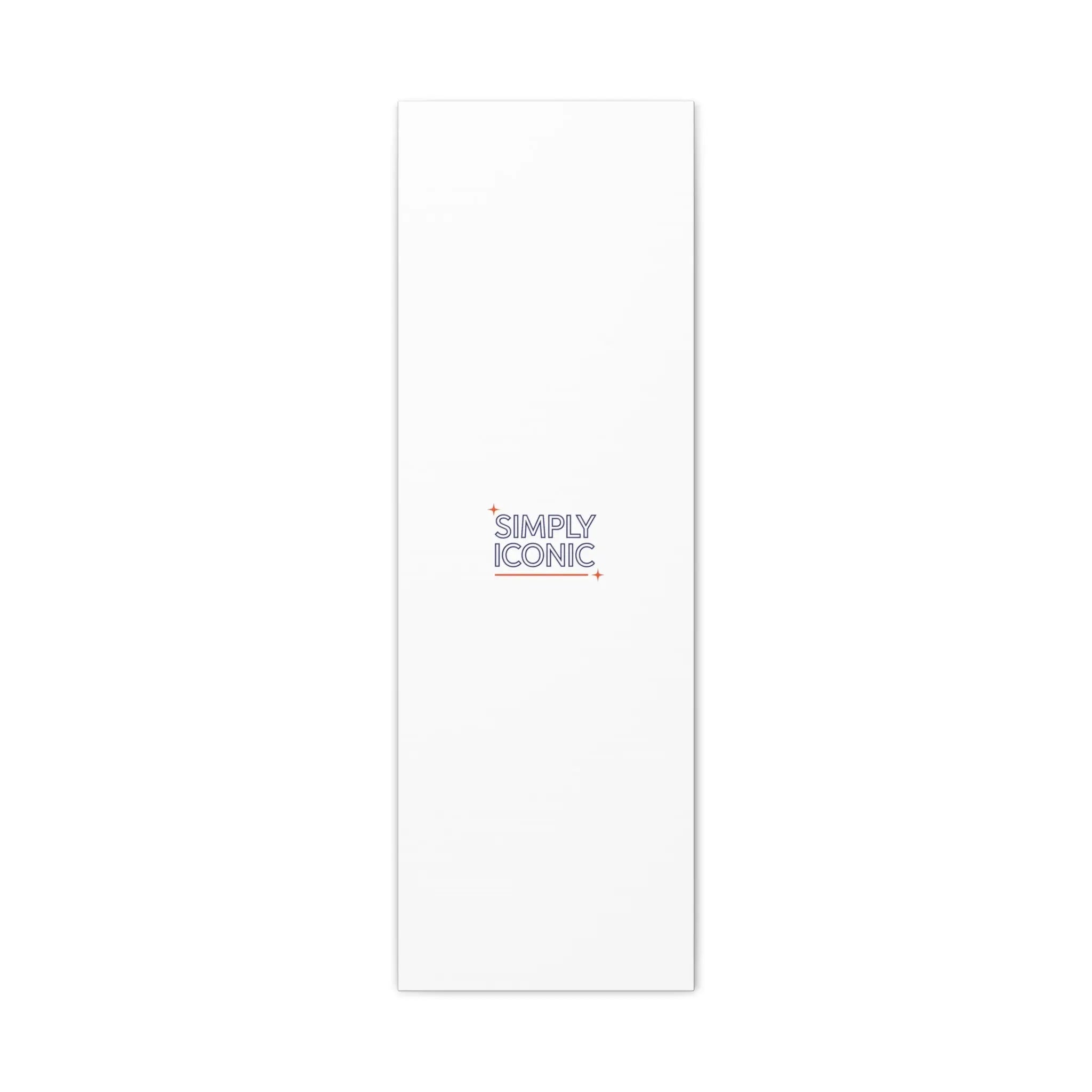 Simply Iconic Canvas, Outline-Only Type | Hollow Lettering, Minimal Typography - Honey and Muse Collective