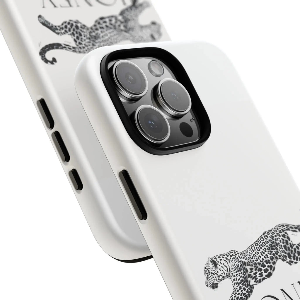 Phone Case — 'Honey and Muse' Leopard Graphic Protective Case Printify