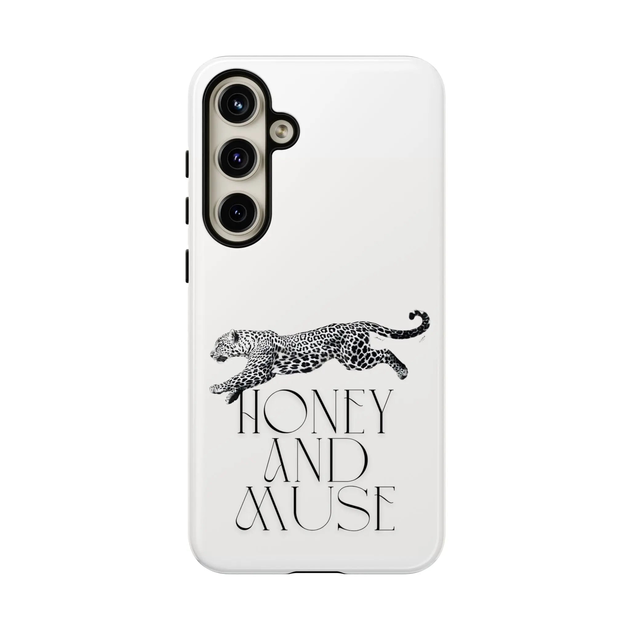 Phone Case — 'Honey and Muse' Leopard Graphic Protective Case Printify