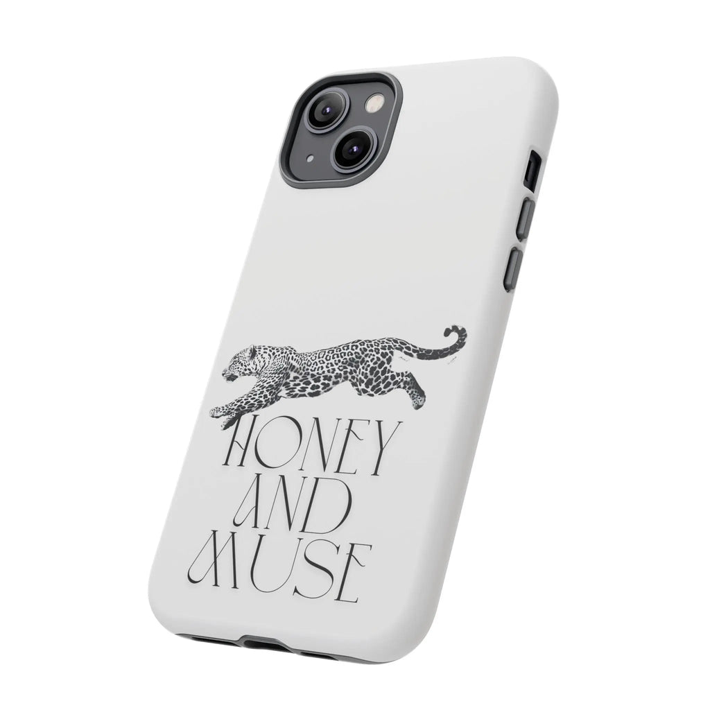 Phone Case — 'Honey and Muse' Leopard Graphic Protective Case Printify