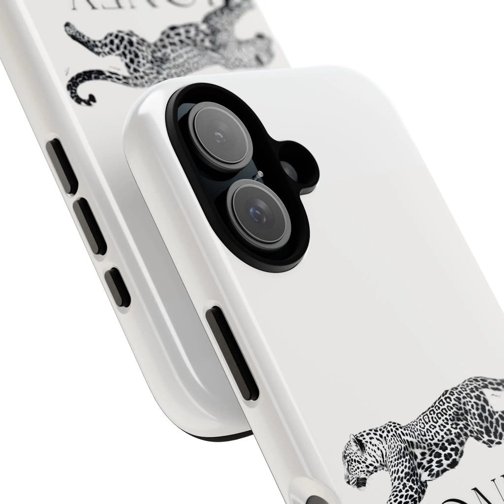 Phone Case — 'Honey and Muse' Leopard Graphic Protective Case Printify