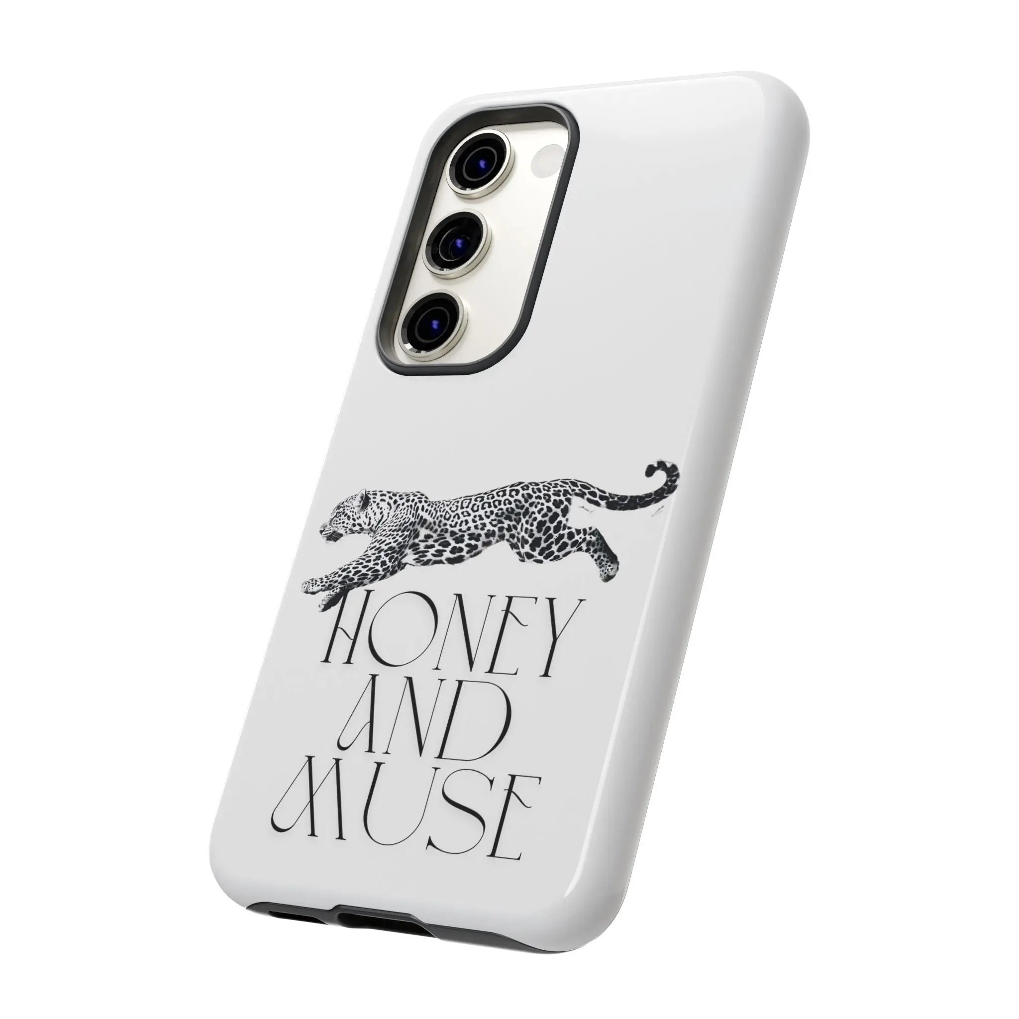 Phone Case — 'Honey and Muse' Leopard Graphic Protective Case Printify