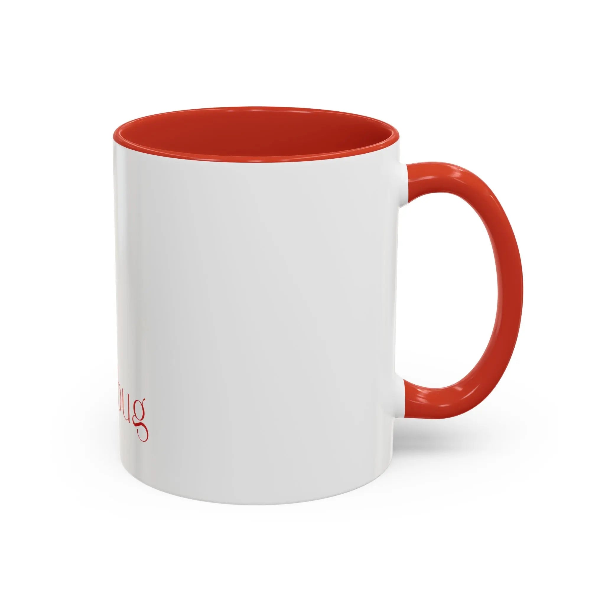 Love Bug Accent Coffee Mug — Cute Ladybug Valentine Tea Cup (11/15oz) Printify