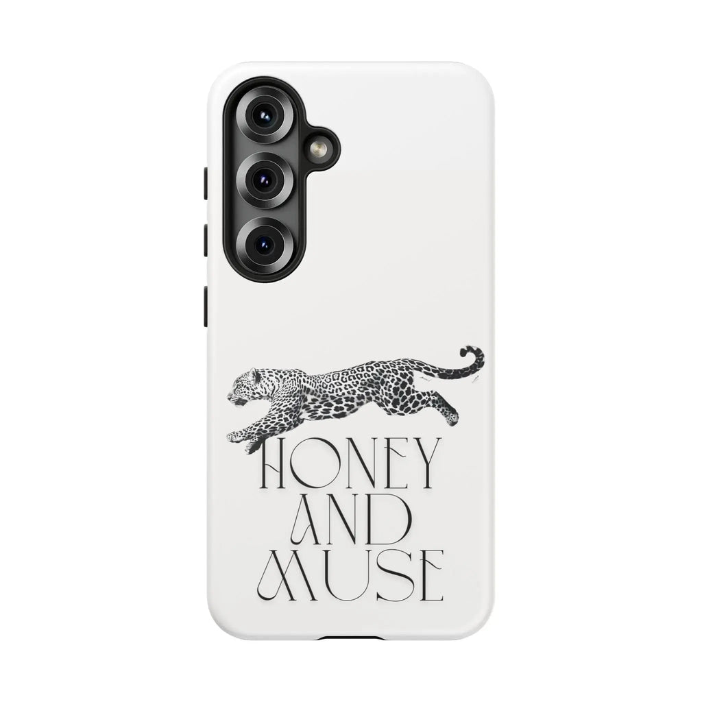 Phone Case — 'Honey and Muse' Leopard Graphic Protective Case Printify