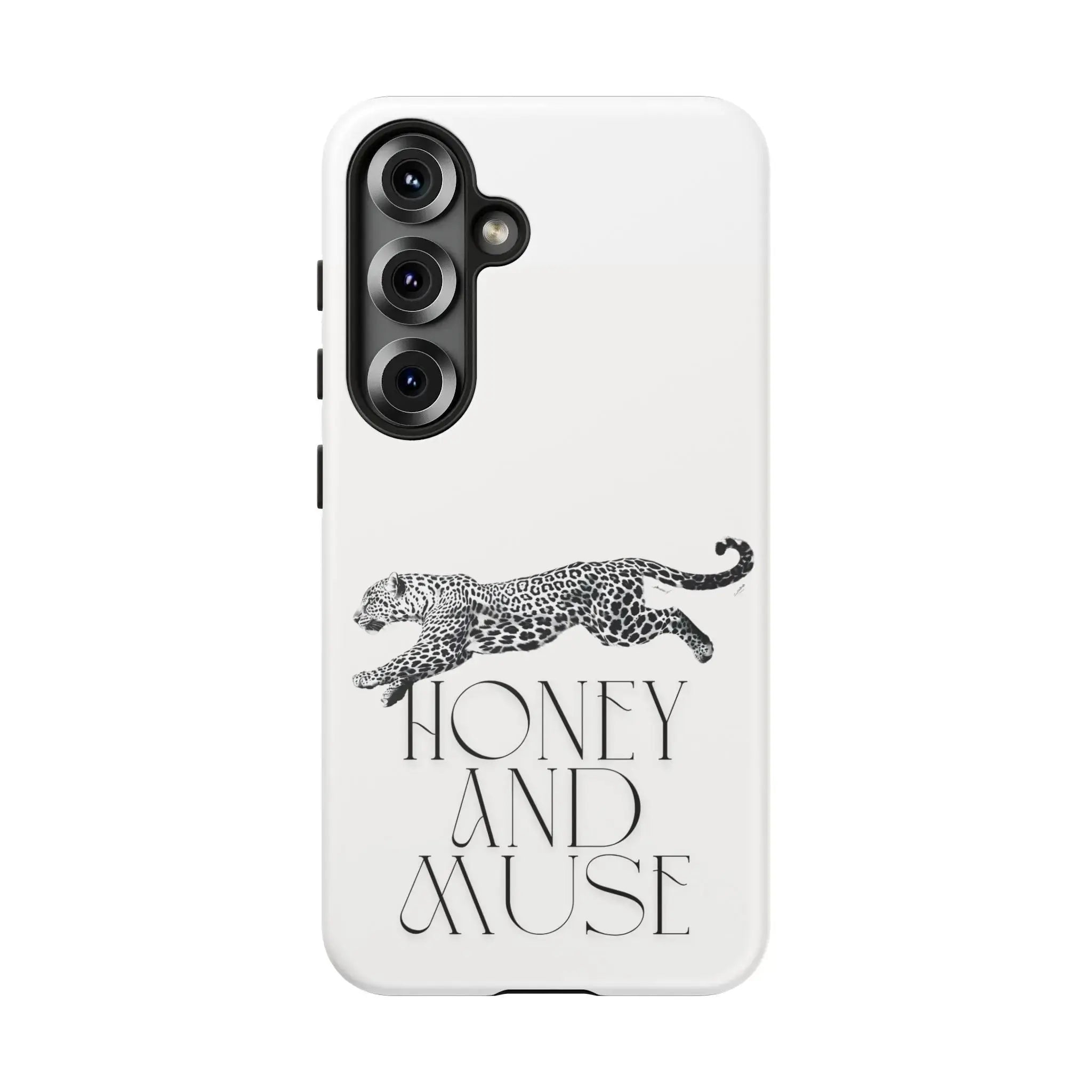 Phone Case — 'Honey and Muse' Leopard Graphic Protective Case Printify