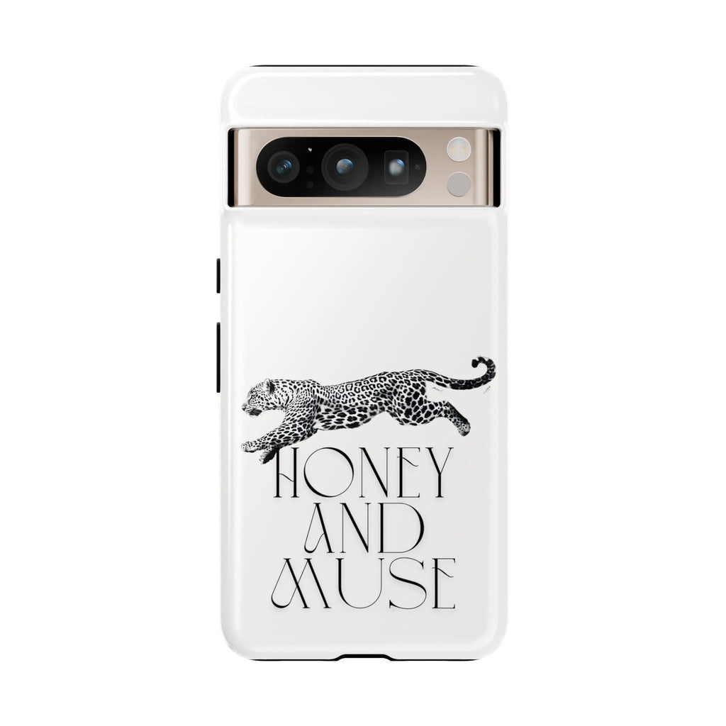 Phone Case — 'Honey and Muse' Leopard Graphic Protective Case Printify