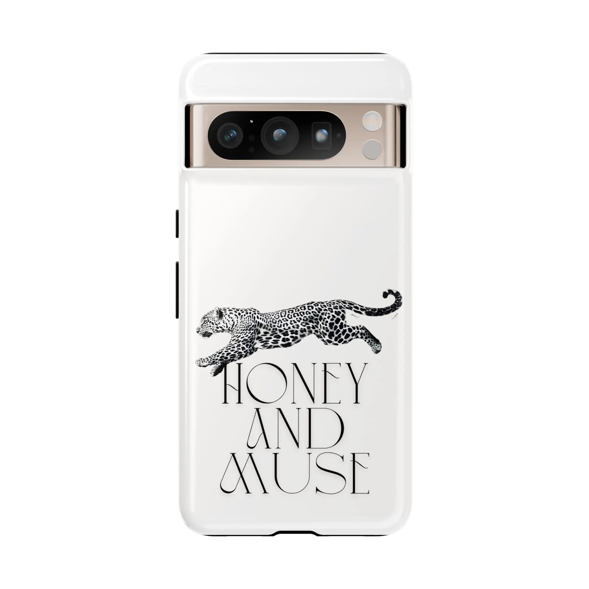Phone Case — 'Honey and Muse' Leopard Graphic Protective Case Printify