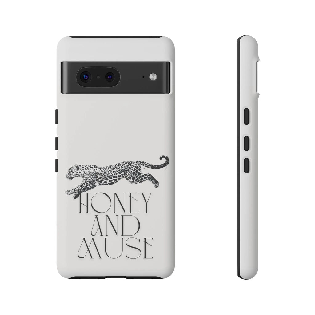 Phone Case — 'Honey and Muse' Leopard Graphic Protective Case Printify