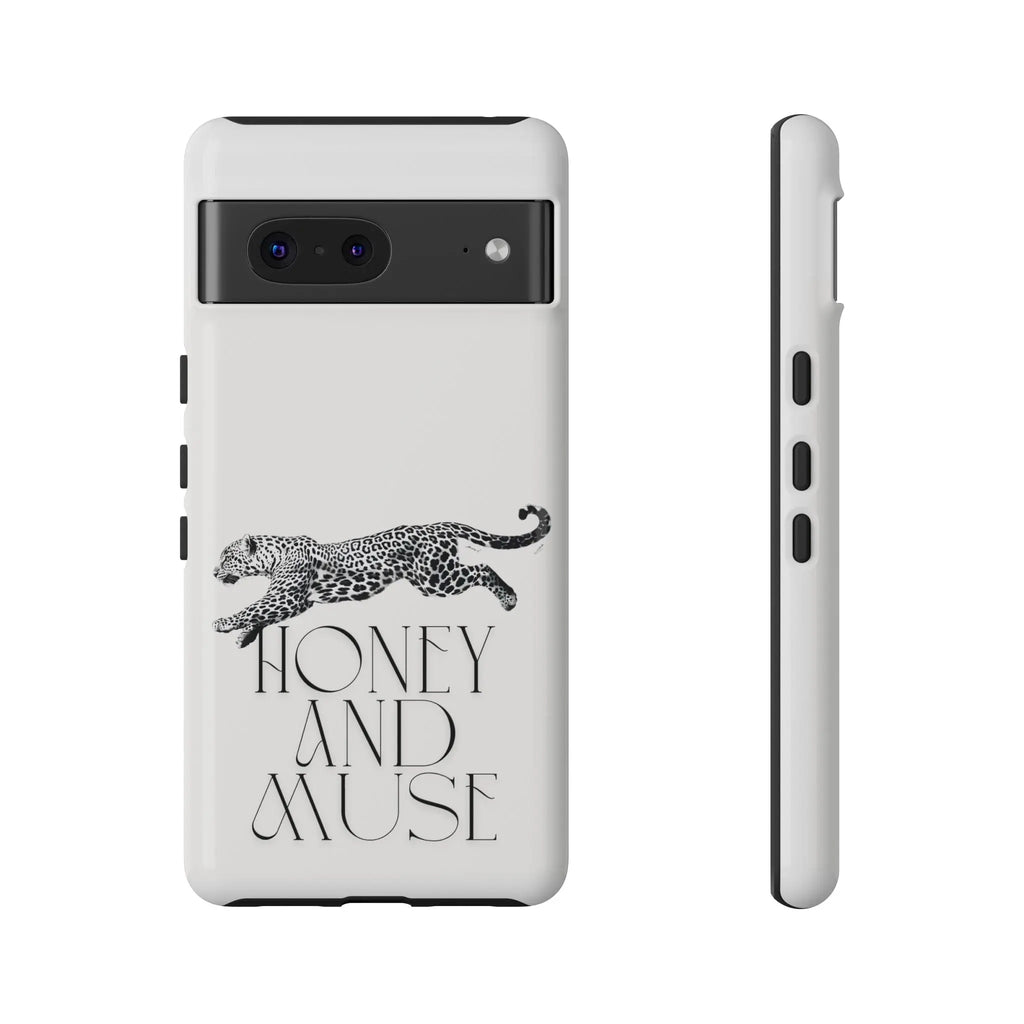 Phone Case — 'Honey and Muse' Leopard Graphic Protective Case Printify