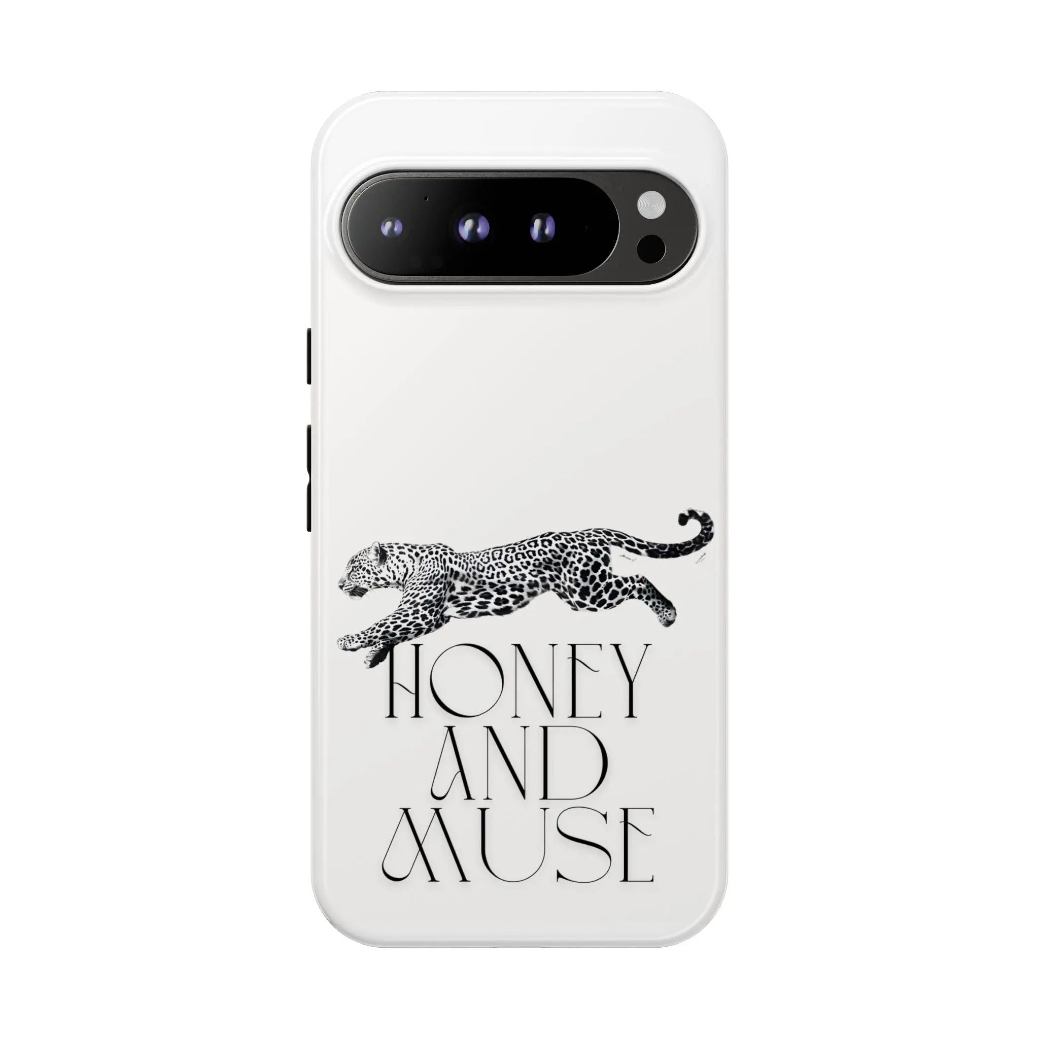 Phone Case — 'Honey and Muse' Leopard Graphic Protective Case Printify