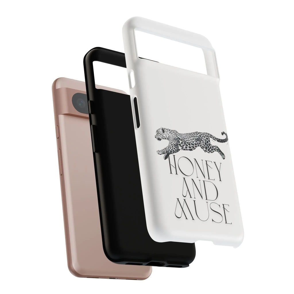Phone Case — 'Honey and Muse' Leopard Graphic Protective Case Printify