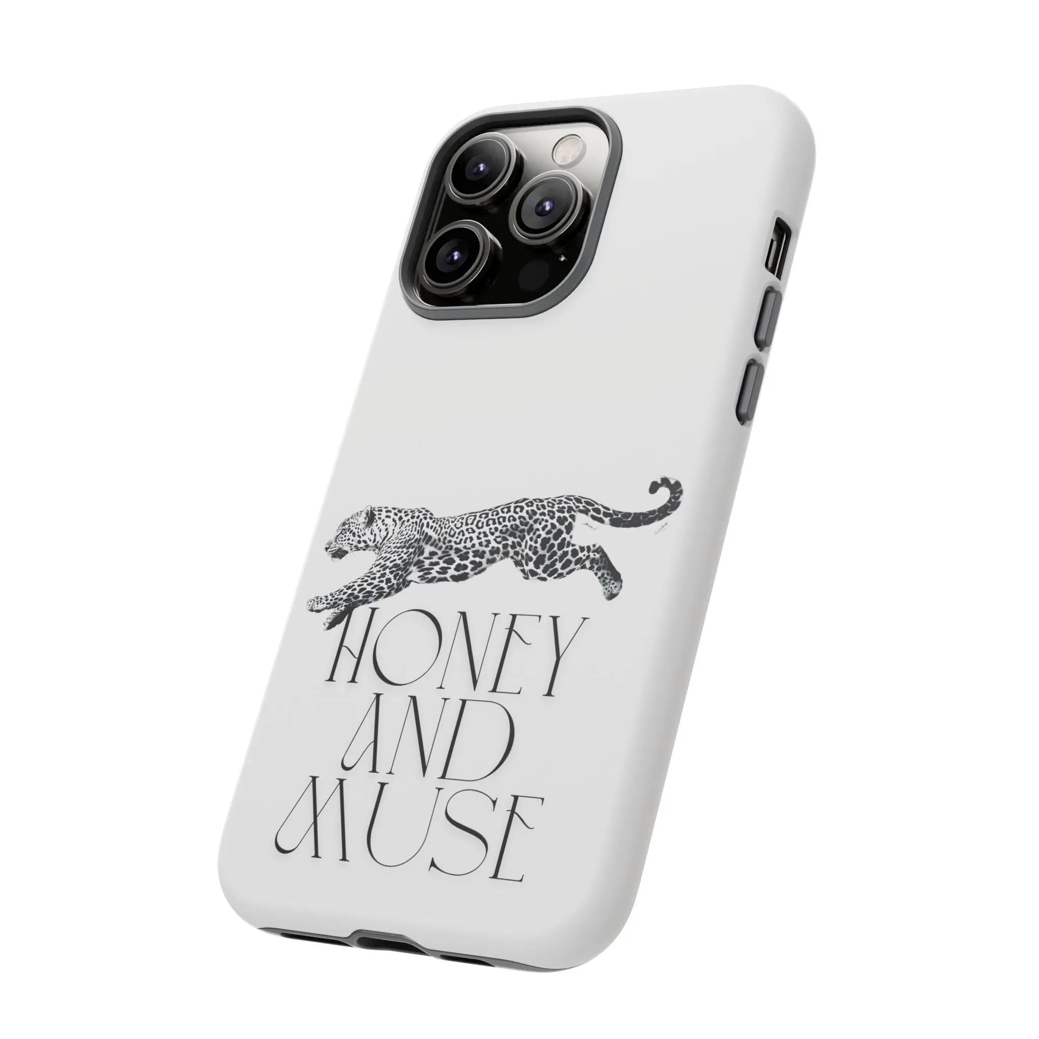 Phone Case — 'Honey and Muse' Leopard Graphic Protective Case Printify