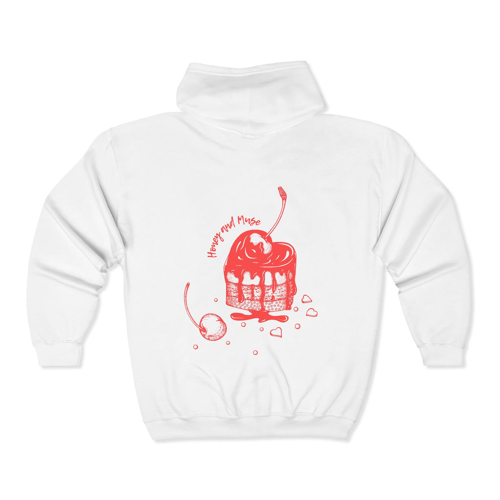 Cherry Candy Zip Hoodie
