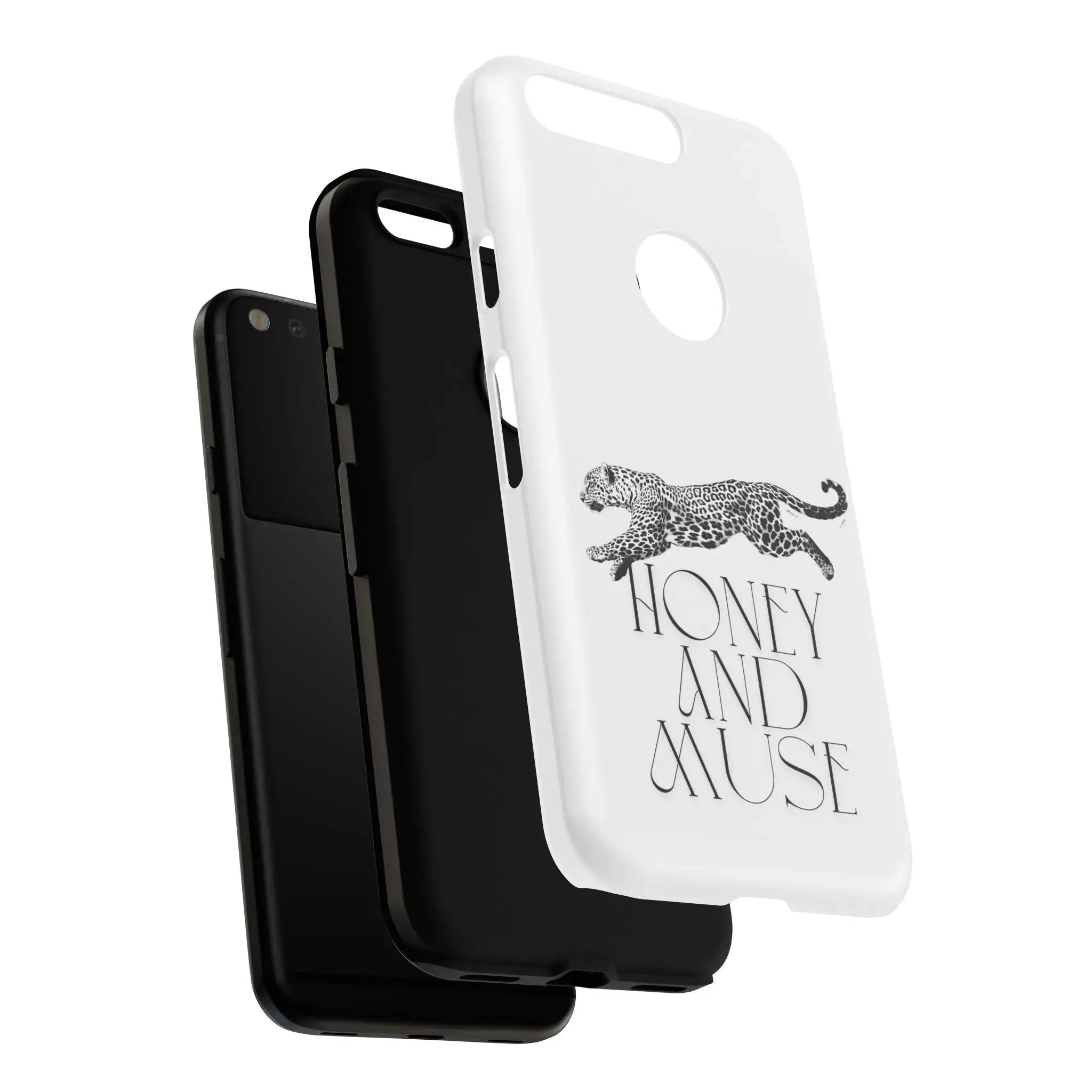 Phone Case — 'Honey and Muse' Leopard Graphic Protective Case Printify