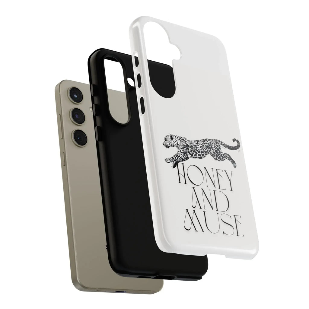 Phone Case — 'Honey and Muse' Leopard Graphic Protective Case Printify