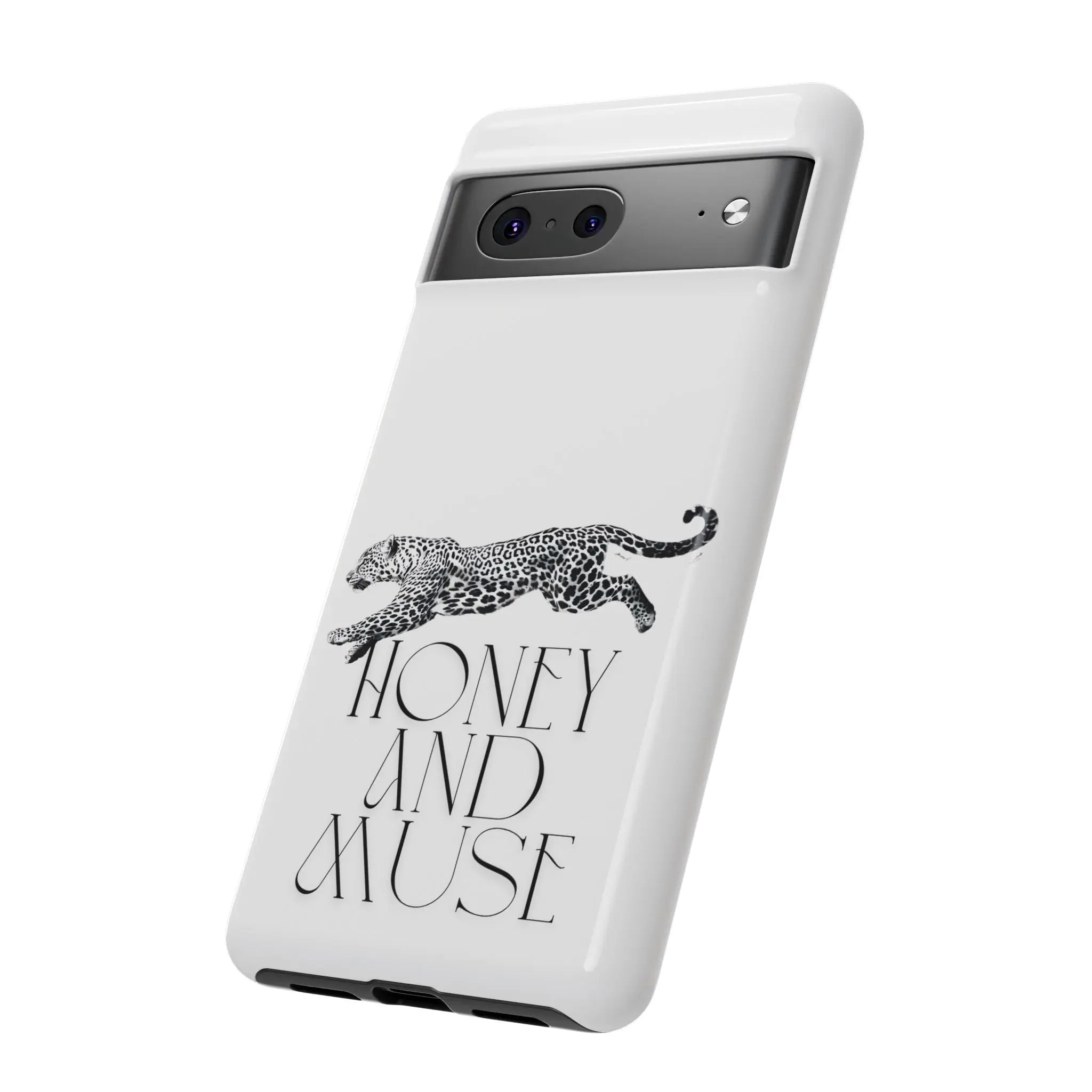 Phone Case — 'Honey and Muse' Leopard Graphic Protective Case Printify